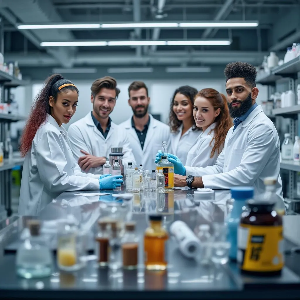 Team di Energia Pura o laboratorio scientifico
