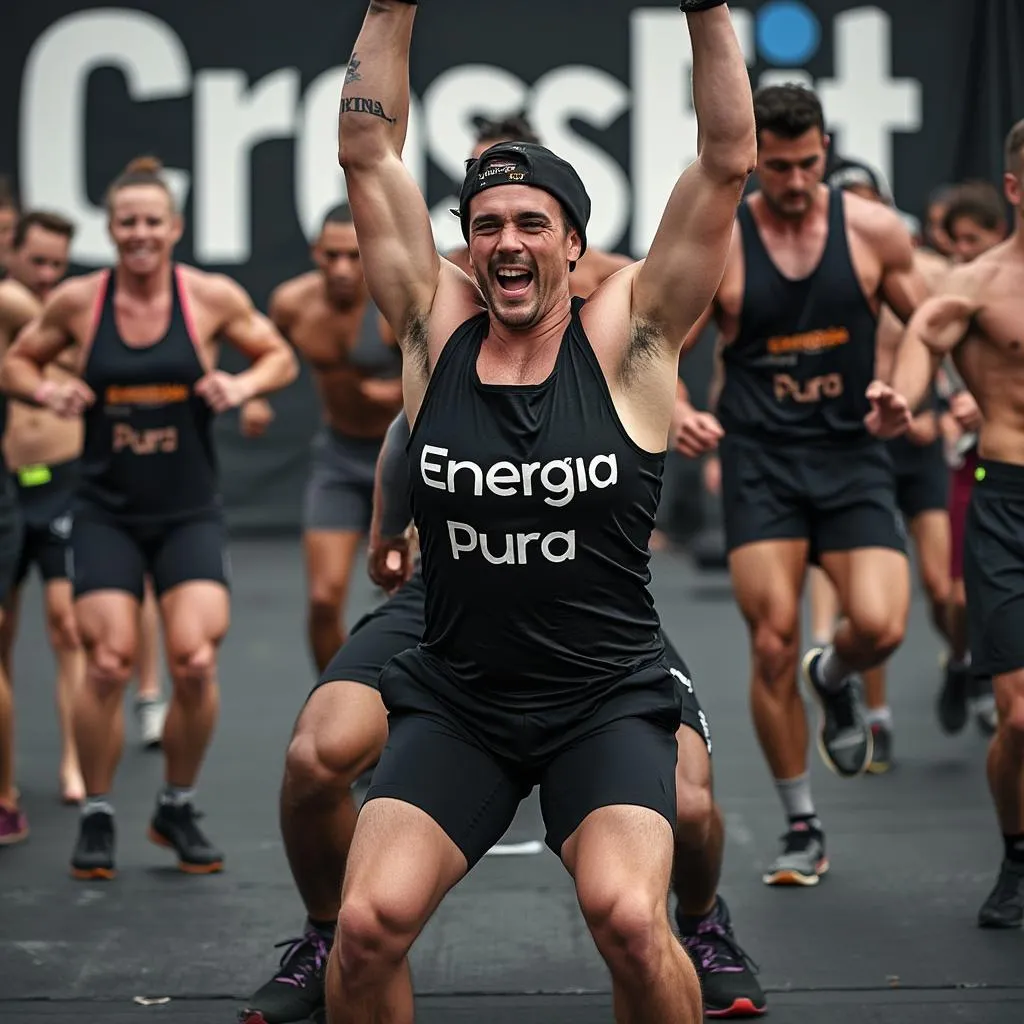 Evento gara CrossFit sponsorizzata